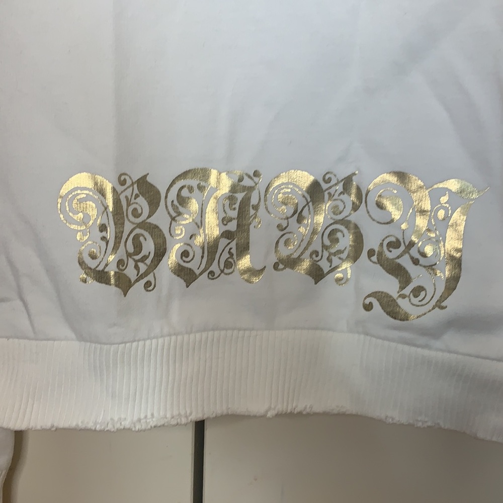 Early 2000s Gwen Stefani LAMB BABY Cropped Hoodie - Picture 5 of 6